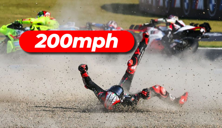 How MotoGP Leathers Save the Rider at 200 Miles Per Hour
