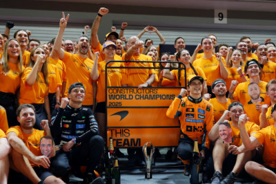 McLaren reflect on ‘incredible emotion’ of Teams’ title win