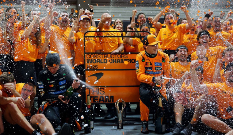 McLaren wins back-to-back F1 constructors' title