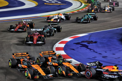 McLaren's 'not fair' start clash overshadows constructors' title win