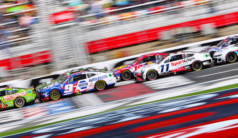 NASCAR starting grid and TV schedule for the Charlotte Roval