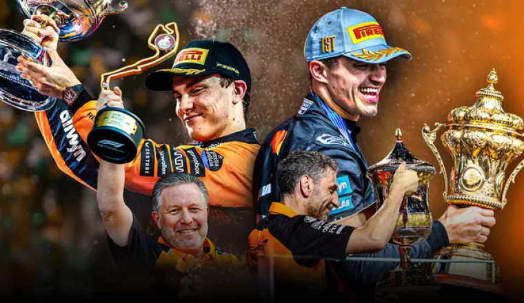 WATCH: McLaren's journey to the 2025 Teams' Championship