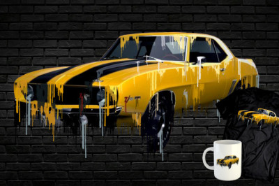 1969 Camaro: Wear the King of Muscle Cars On Your Back, Your Wall, or Wherever You Like