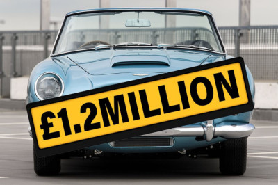 Could this become the UK's most expensive number plate ever? It's heading to auction for £1.2M