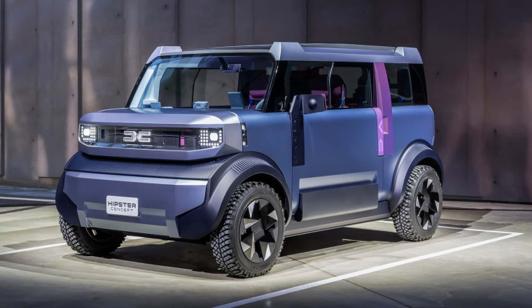 The Dacia Hipster Is The Ultra-Boxy EV You Weren't Expecting