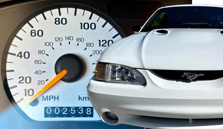 This Mustang Cobra’s Been Hiding Since The 90s And Just Woke Up With 2.5K Miles