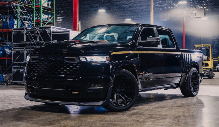 Fox Factory Vehicles' Ram 1500 Lowered Has 650 Supercharged Horsepower And, Obviously, Lower Suspension