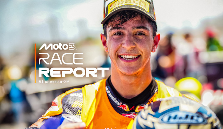 Rueda wins dramatic Mandalika showdown to secure 2025 Moto3™ crown