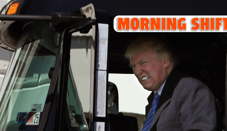 Trump Throws 25% Tariff On Medium- And Heavy-Duty Trucks Because Of 'Unfair Outside Competition'