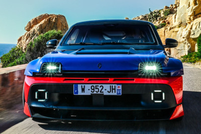 Watch: Wild new Renault 5 Turbo 3E burns rubber