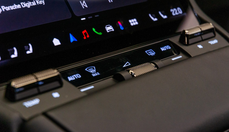 Porsche Knows It Went Too Far Ditching Buttons and Knobs in the Taycan