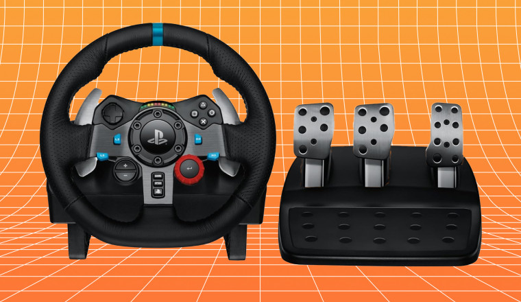 Save $105 on a Logitech G29 Driving Force Racing Wheel and Floor Pedals at Amazon’s October Prime Day Sale