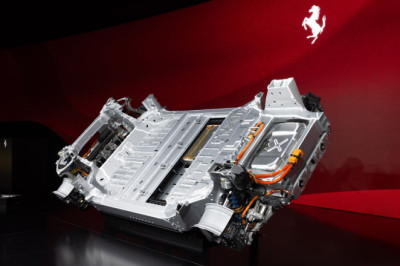 Ferrari reveals 1000hp quad-motor Elettrica detail
