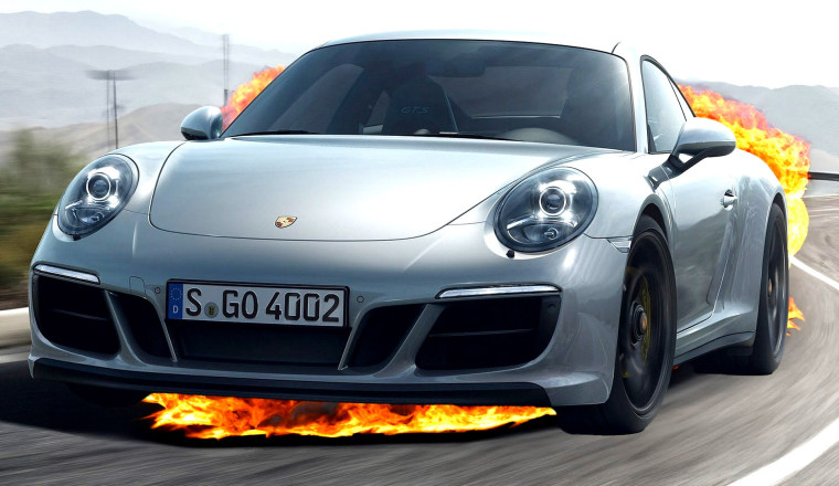 Imagine Owing Taxes So Bad You Light Up Your Porsche 911