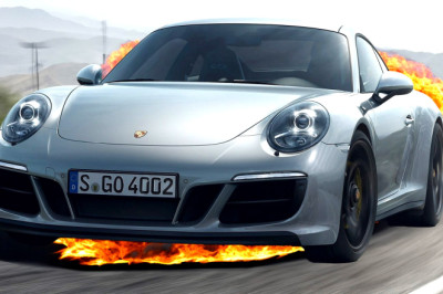 Imagine Owing Taxes So Bad You Light Up Your Porsche 911