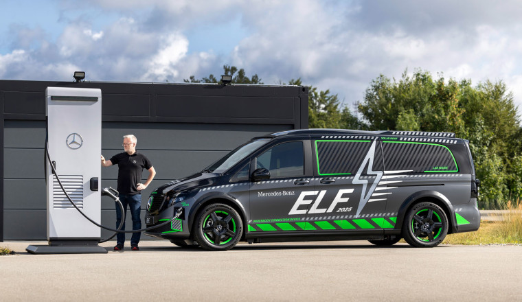 New Mercedes testbed unlocks secrets of megawatt EV charging