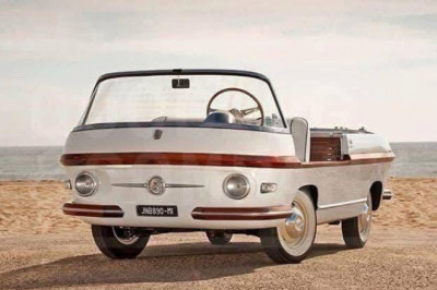 The 1956 Fiat Eden Roc by Pinin Farina: A Nautical-Inspired One-Off Beach Cruiser