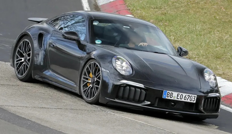 The 2026 Porsche 911 Turbo Touring Spied: It looks just like a 911!