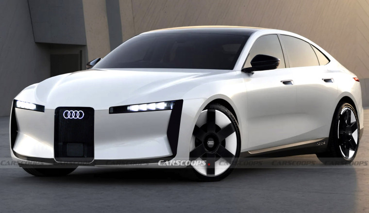 Audi A4 Returns As EV With Concept TT Styling To Give BMW Something To Worry About
