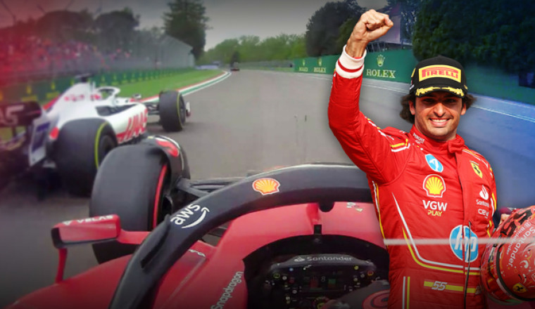 Iconic Carlos Sainz onboards