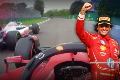 Iconic Carlos Sainz onboards