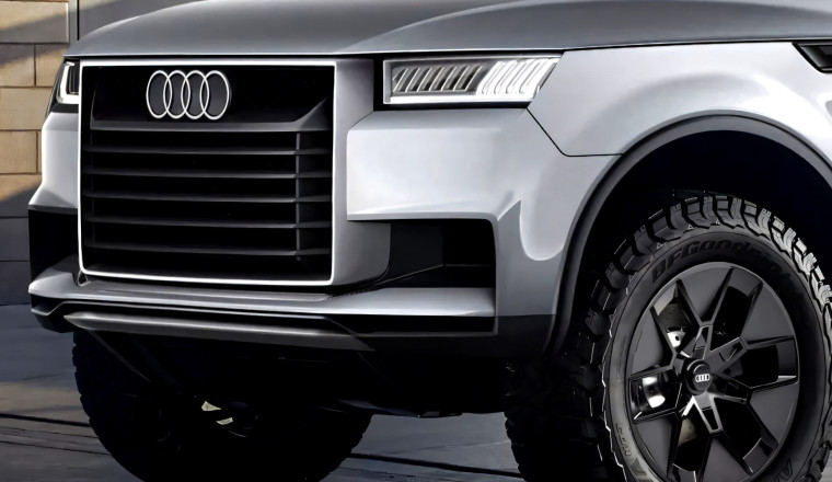 Audi’s New 4×4 Could Blend Scout DNA With G-Class Swagger
