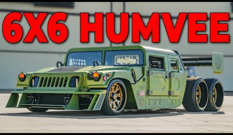 Hellcat-Powered 6x6 Humvee Stuns at Barrett-Jackson: A Wild Custom Built for the Spotlight