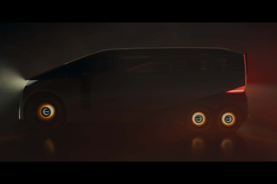 Lexus Teases an LS Minivan With Six Wheels. Yes, Really