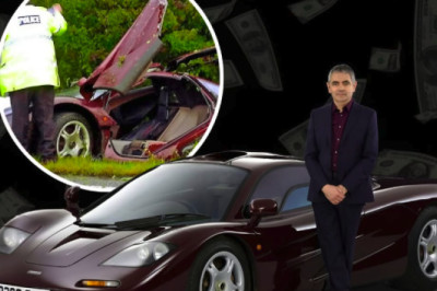 Mr Bean Crashed His McLaren F1 Twice and Sold it For $12M