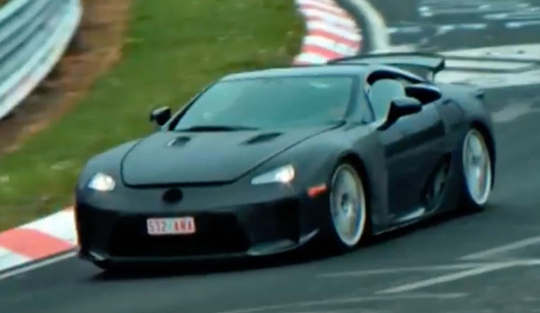 Watch the Lexus LFA Tear Up the Nürburgring, Before It Became a Legend