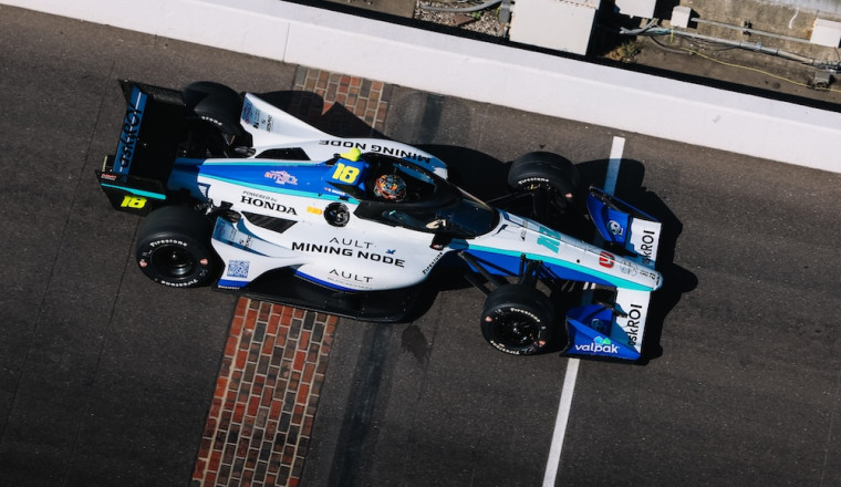 Indy NXT Champion Dennis Hauger Tops IndyCar Test at Indianapolis Motor Speedway