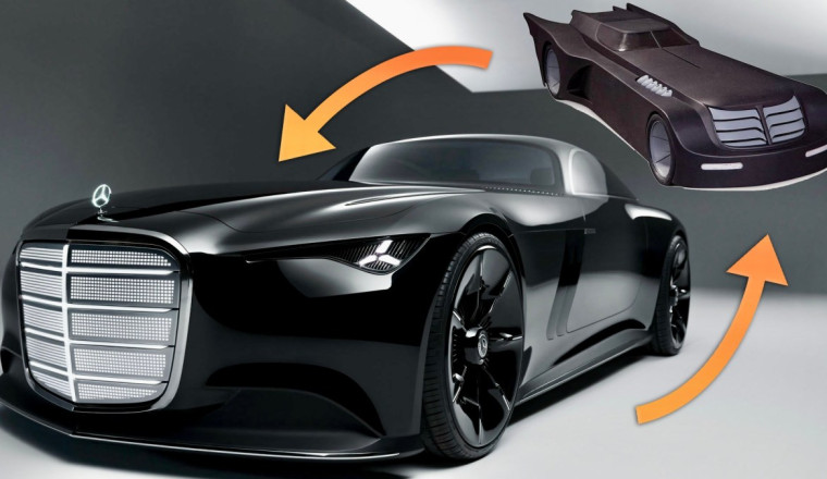 Mercedes’ New Concept Car Looks Straight Out of ’90s Batman Cartoons