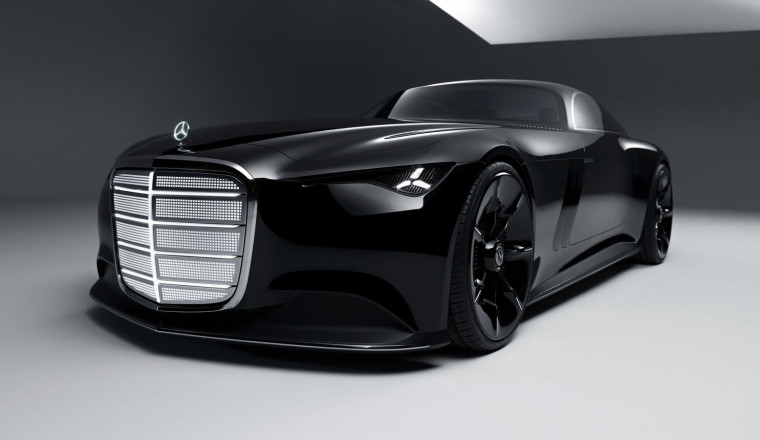 The Mercedes Vision Iconic Is A Concept For Cartoon Supervillains
