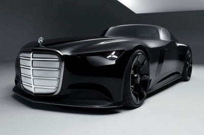 The Mercedes Vision Iconic Is A Concept For Cartoon Supervillains