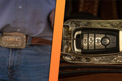 Cowboy Jeans Too Tight? Ford’s Belt Truckle Will Keep Your Truck Keys Safe