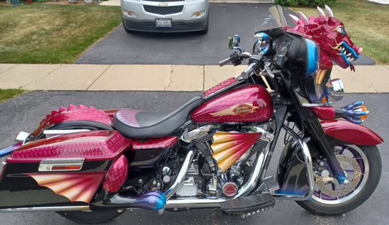 This 2,500-Mile Harley-Davidson Is One Bad Dragon You'll Want To Ride