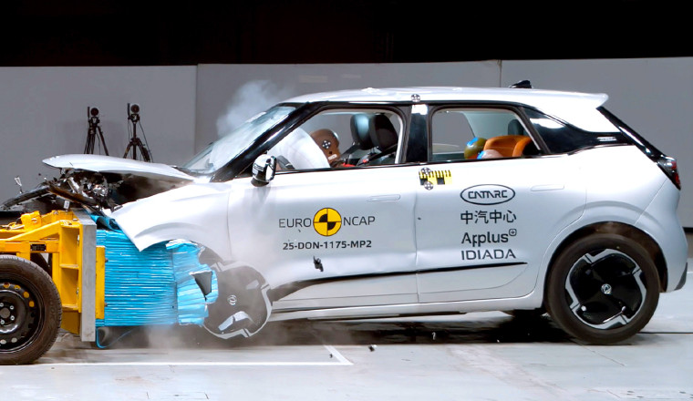 This Chinese EV Fell Apart In European Crash Test