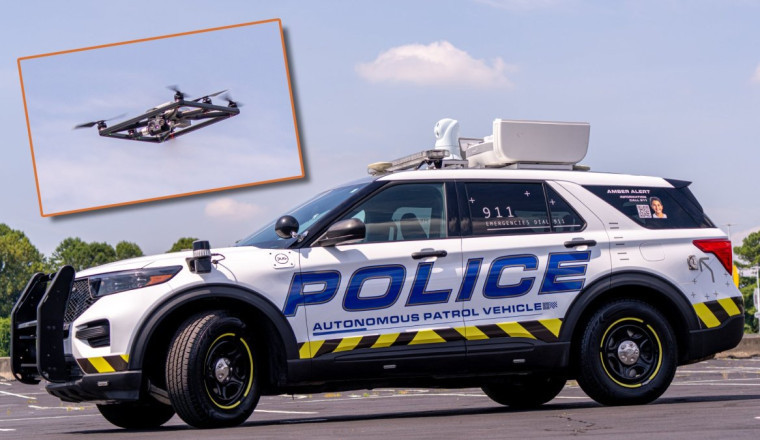 Miami Tests First Self-Driving Police Car with Drone Launch Capabilities