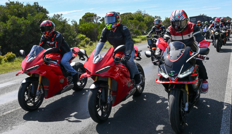 Phillip Island parade: Stoner, Bagnaia, Miller and more saddle up Down Under