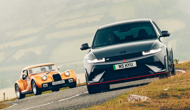 Beauty and the beast: Morgan Supersport vs Hyundai Ioniq 5 N