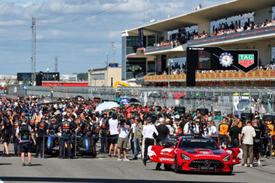 F1 United States Grand Prix starting grid with one penalty