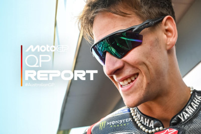 Quartararo beats Bezzecchi to last-gasp Island pole, Miller bags front row
