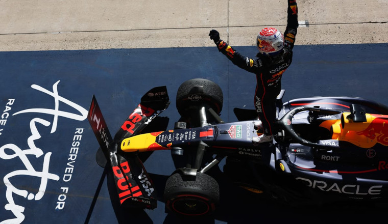 Verstappen dominates F1's US GP to boost title hopes