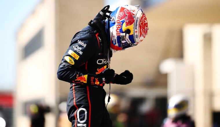 Verstappen surges to victory in US GP