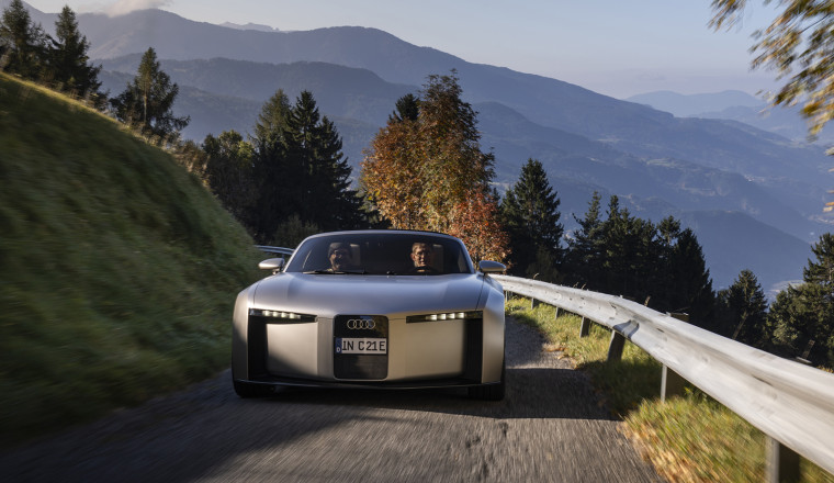Electric TT driven – on the road in radical Audi Concept C