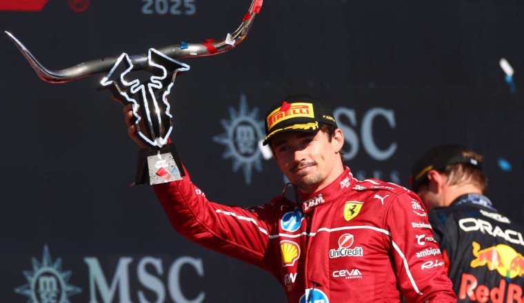 Leclerc hopes podium silences Ferrari critics