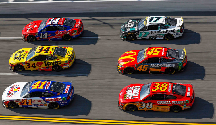 NASCAR TV schedule and starting grid for Talladega Superspeedway