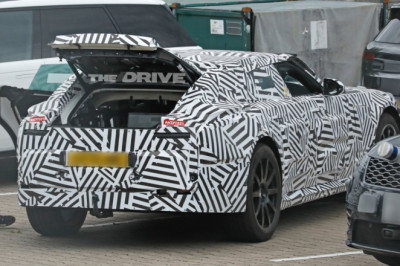 The Massive Jaguar EV Type 00’s Tiny Hatch Revealed in Spy Photos