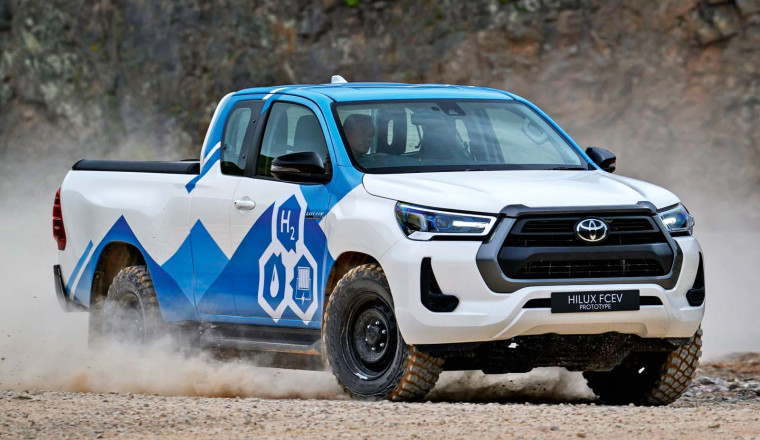 The UK-built pick-up underpinning Toyota's hydrogen hopes