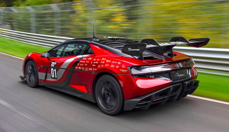 308mph U9 Xtreme is now quickest 'ring EV too